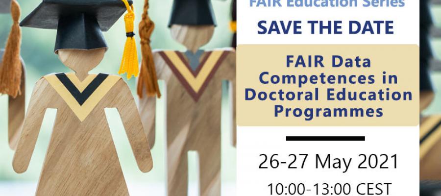 Save-the-date: FAIR data competences in doctoral education programmes
