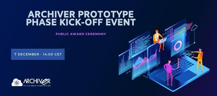 ARCHIVER Prototype Phase Kick-off Event