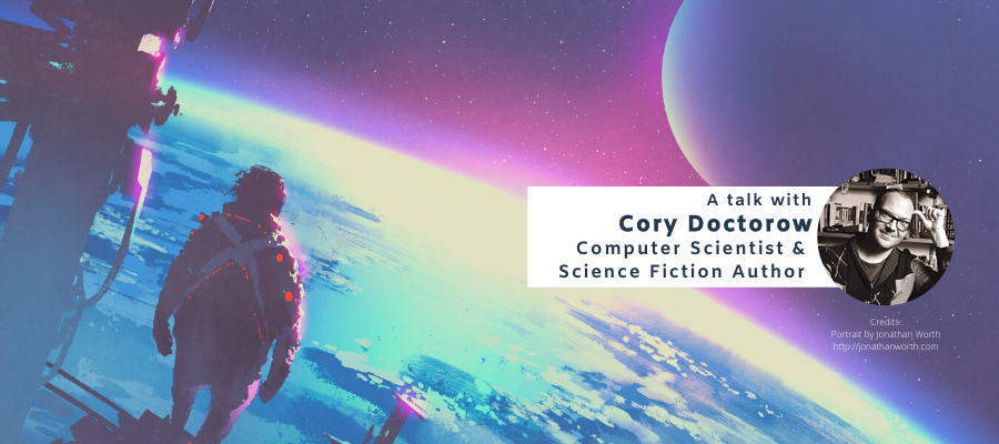 Visions, needs and requirements for Future Research Environments: An Exploration with Computer Scientist and Science Fiction Author Cory Doctorow