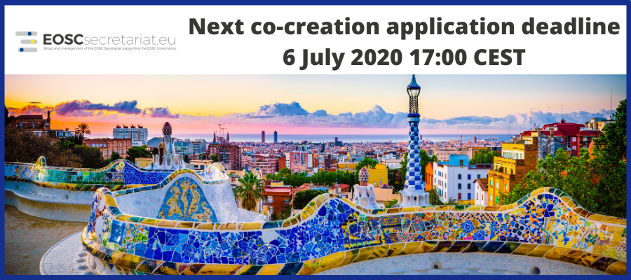 Co-creation funding opportunities - Next application deadline on 6 July 2020