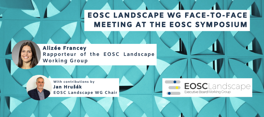 EOSC Landscape Working Group met during EOSC Symposium