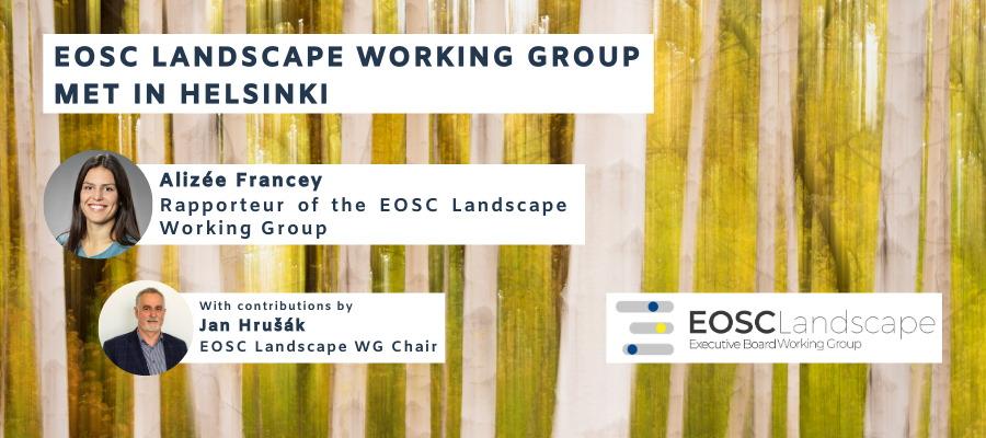 EOSC Landscape Working Group met in Helsinki