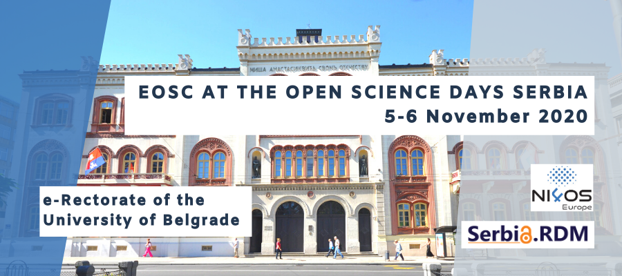 EOSC at the Open Science Days in Serbia