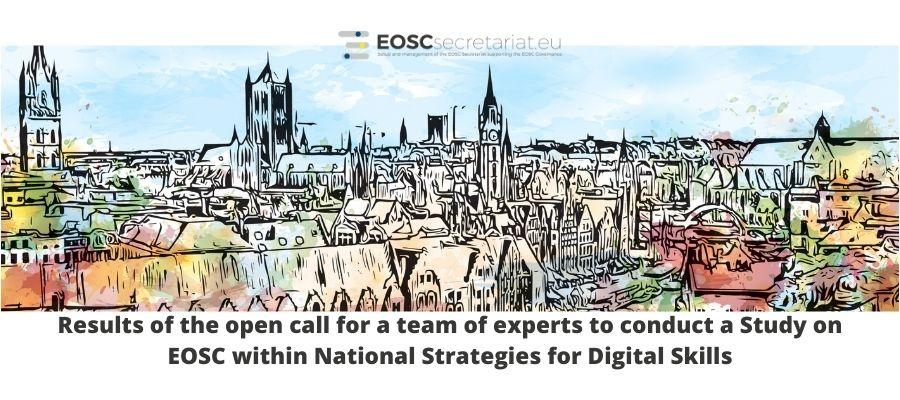 The results of the 5th Open Call - Study on EOSC within National Strategies for Digital Skills