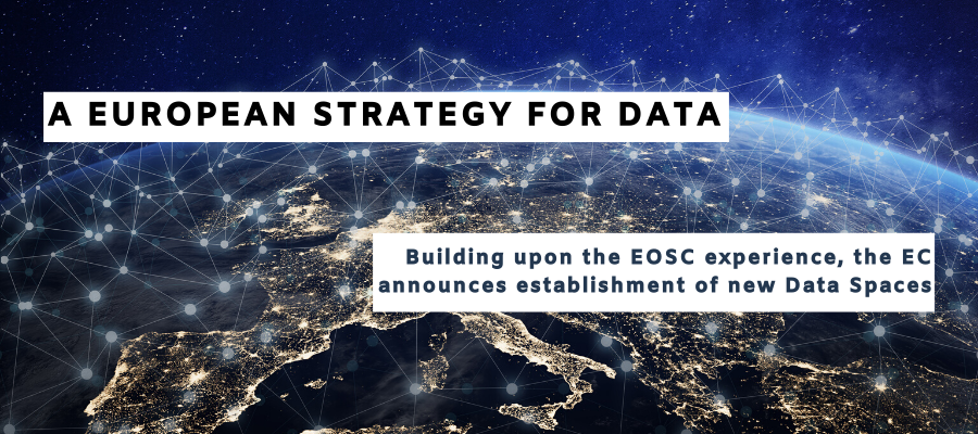 Building upon the EOSC experience, EC announces creation of nine Common European data spaces