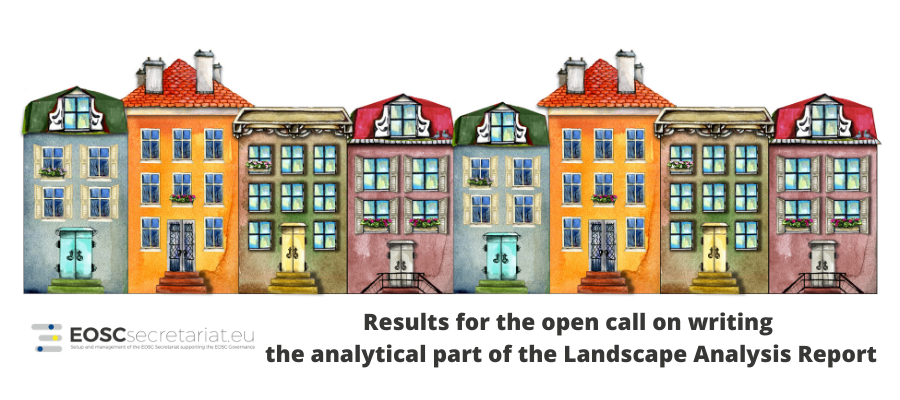 Results for the open call on writing the analytical part of the Landscape Analysis Report