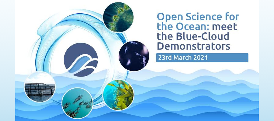Open Science for the Ocean: Meet the Blue-Cloud Demonstrators