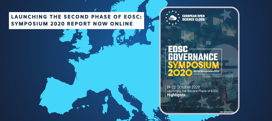 Launching the second phase of EOSC: Symposium 2020 Report now online