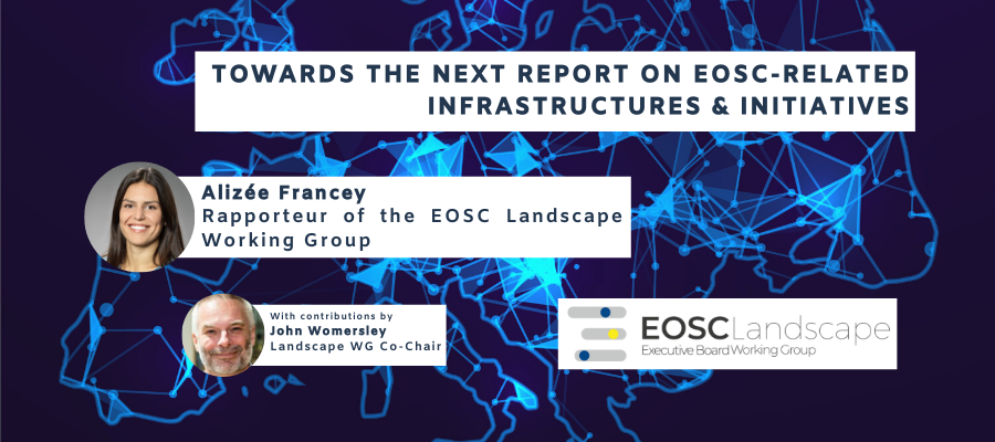 Finalising the next draft of the report of the Landscape WG into EOSC-related infrastructures and initiatives