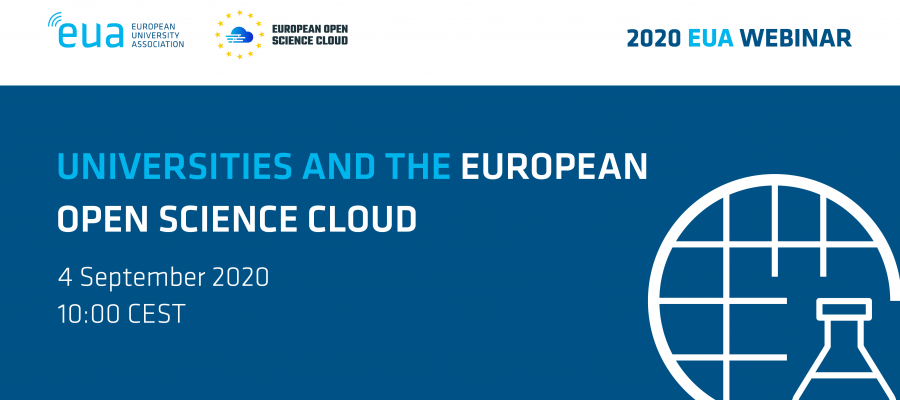 EUA webinar: Universities and the European Open Science Cloud