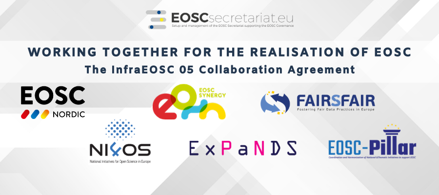 Working together for the realisation of EOSC: the infraEOSC 05 Collaboration Agreement